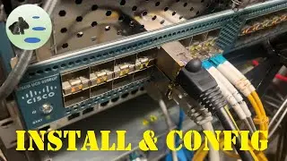 Cisco UCS 6296 UP install SFP+ modules and network configuration