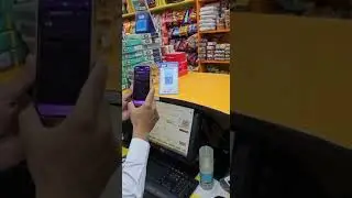 Dynamic QR code Display for collecting payments through Bhim UPI at a Retail Store