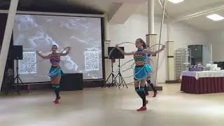 Игра с хула хупами В ритме жизни