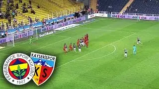 FENERBAHÇE VS KAYSERISPOR 3-3 WHAT A MATCH?! UFF LAN! | REACTION