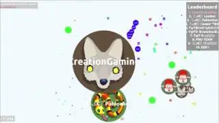 Agar.io Taking On An ENTIRE Clan Lobby Solo! With Bots!!