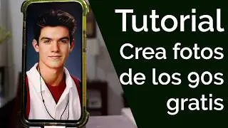 ¿CÓMO HACER FOTOS DE LOS 90S CON INTELIGENCIA ARTIFICIAL GRATIS?