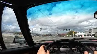 Porsche 964 Cabrio Tiptronic POV Test Drive