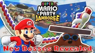 New Bosses Revealed For Super Mario Party Jamboree (Rocky Wrench & More)