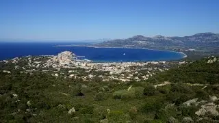 Calvi - Panorama depuis Notre-Dame de la Serra