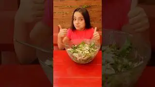 Салат на ужин/ Сытный и полезный #вкуснаяеда #shorts