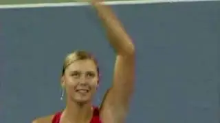 Maria Sharapova vs Casey Dellacqua 2007 US Open R2 Highlights