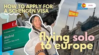 Traveling SOLO to EUROPE ✈️ | Schengen Visa Tips, Long Haul Flight & Layover Guide