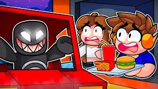 TRABALHAMOS no SUPERMERCADO ASSOMBRADO no Roblox!