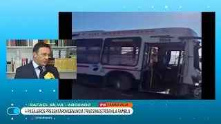 Dialogamos con el Dr. Rafael Silva representante de 5 victimas que iban en el ómnibus accidentado