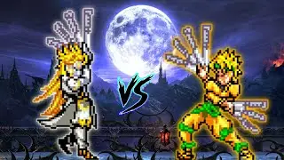 Dio Over Heaven OP(new) VS Dio K1 V2 in Jump Force Mugen