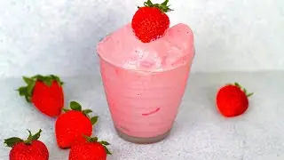 Ice cream without sugar in 1 minute! Only 65 kcal! No cream! HEALTHY dessert in 1 minute! Subtitles