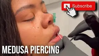 MEDUSA PIERCING **Must watch!** 