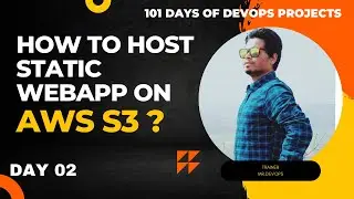 Day 02 | How To Host a Personal WebSite on S3 Bucket | Real Time DevOps Project | #60daysofdevops