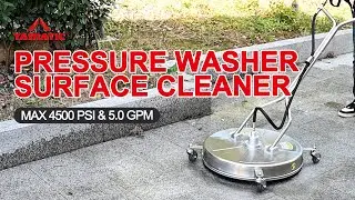 AMAZON PRESSURE WASHER SURFACE CLEANER | YAMATIC | TESTING