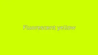 Fluorescent yellow - Colortherapy meditation