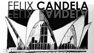 ARCHITECTURAL PEN SPEED DRAWNING / FELIX CANDELA