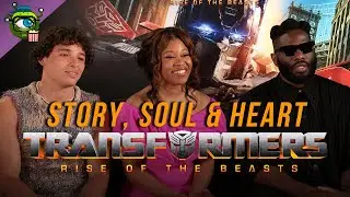 We NEED Humans | Anthony Ramos / Dominique Fishback Transformers Rise Of The Beasts Interview