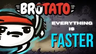Brotato, but everything is faster