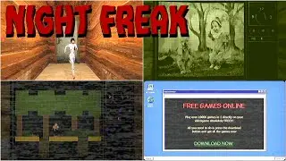 Night Freak : PSX style horror gameplay walkthrough