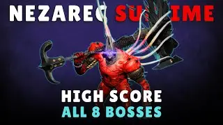 The Pantheon: Nezarec Sublime (-20 Power) High Score, All 8 Bosses