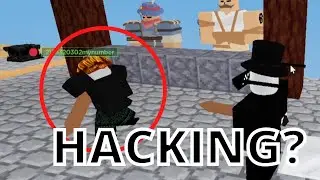 This animation = HACKING (Roblox Bedwars)