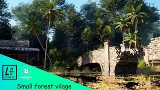 Game Setup River forest village | Game environment | unreal engine 5.3 show reel | visual effects