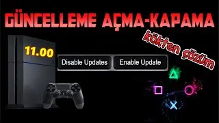 PS4 11.00 GÜNCELLEME KAPAMA REHBERİ #ps4 #ps4update #ps4jailbreak
