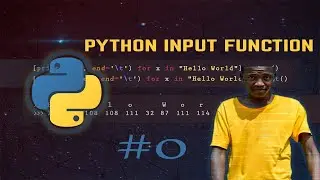 #0 Python Tutorial | Python Programming Tutorial for Beginners | Python Input Function
