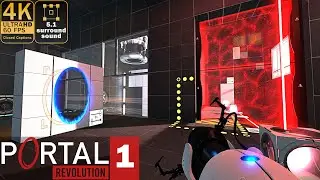 Portal Revolution: Walkthrough - Chapter 1 (The Human Resource) 4K UHD - 5.1 Surround - NO HUD
