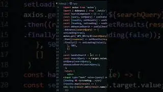 Building a React Search Component with Debouncing  React JS