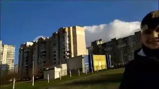 видео  от первого лица и трюки на самокате