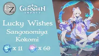 Genshin Impact - 71 WISHES | 5 Stars | Sangonomiya Kokomi Banner