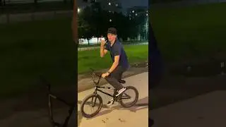Сделал чистую линию #bmx