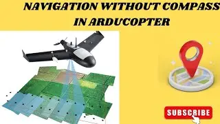 Compass less flying in arducopter #waypoint  #poshold #arducopter