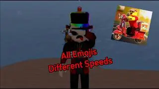 Different SPEEDS of EMOTE SOUNDS in Roblox Work at a Pizza Place! 🍕