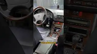 I'm doing it for myself. I restored a car, a W140 Mercedes-Benz?! 😎 