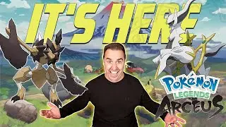 I'VE WAITED 25 YEARS FOR A POKEMON GAME LIKE THIS! | Pokemon Legends Arceus Playthrough