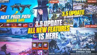 PUBG 3.5 UPDATE ALL NEW FEATURES | NEXT PRICE PATH | RELEASE DATE | PUBGM #3_5update #leak #pubg