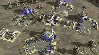USA Air Force vs 7 GLA Command & Conquer Generals - Project Raptor War Commanders