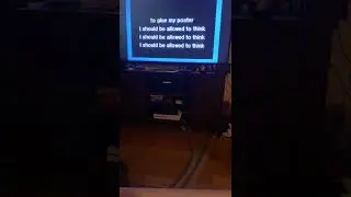 Singing I Should Be Aloud to Think By TMBG thanks to KaraokeNerds.com