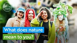 Asking Restore Nature Now protesters what nature means to them | RSPB