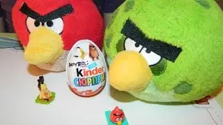 Киндер сюрприз ЭНГРИ БЕРДС злые птички 2016 KINDER Surprise ANGRY BIRDS Movie 2016