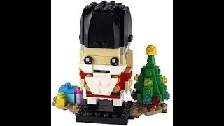 LEGO Brick Headz Nutcracker Set 40425 Stop Motion Speed Build