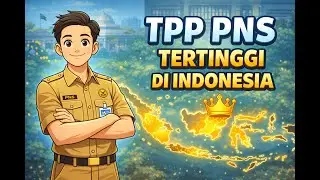 TOP 10 PEMDA dengan TPP PNS/ASN Tertinggi di Indonesia (No.1 bikin shock)