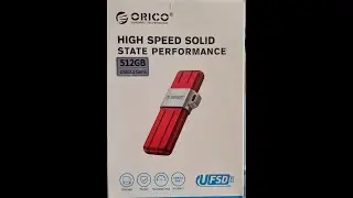 orico - очень быстрая флешка с AliExpress