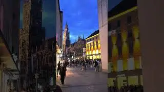 Late night at Marienplatz, Munich