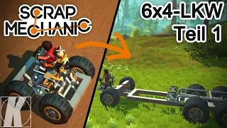 Antriebseinheit für einen LKW - 6x4-LKW Teil 1 - Scrap Mechanic