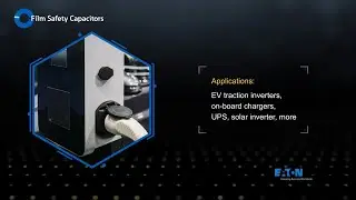 Film safety capacitors from Eaton