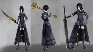 Sword Art Online Alicization Lycoris 3 Memory Arena Weapons